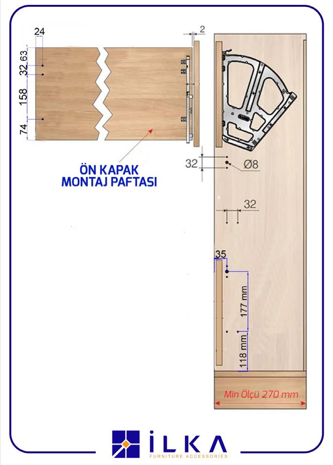 Plasti̇k İki̇li̇ Ayakakbilik Aparati