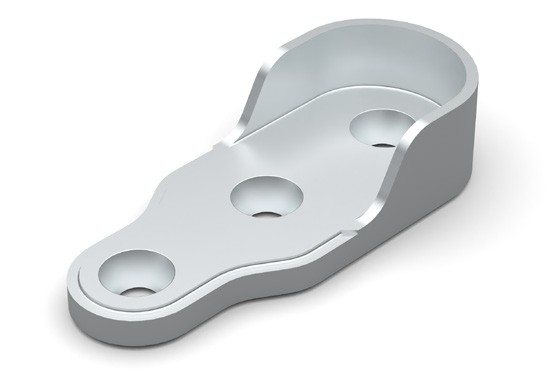 Apex Oval Aski Flanş - Ni̇kel