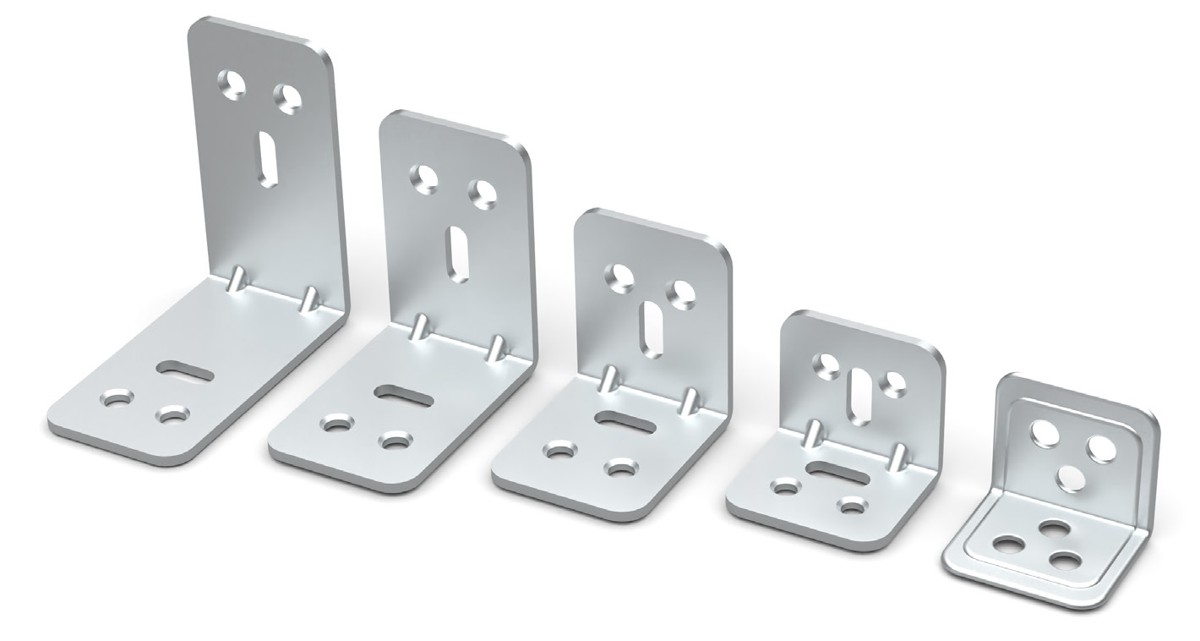 Metal L Gönye 2Mm - 30 / 55 / 55